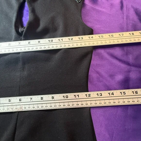 New ๐bebe Sexy Bodycon Keyhole Neckline Mini Dress Embellished Shoulders - Picture 11 of 16